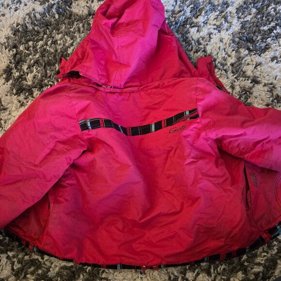 🧥 Gusti Kids Fuchsia Winter Ski Jacket - Size 4 - Picture 5 of 5
